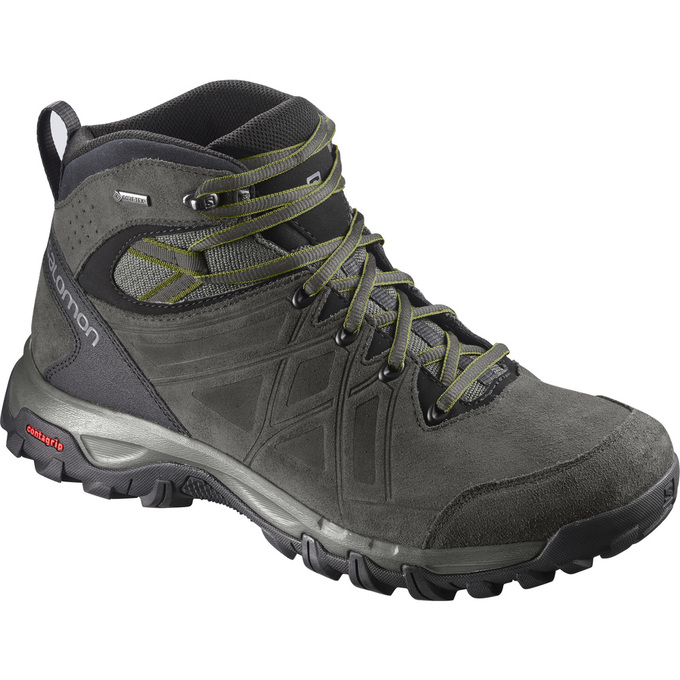 SALOMON EVASION 2 MID LTR GTX® Philippines - Men's Hiking Shoes - Black | 684952-AIK